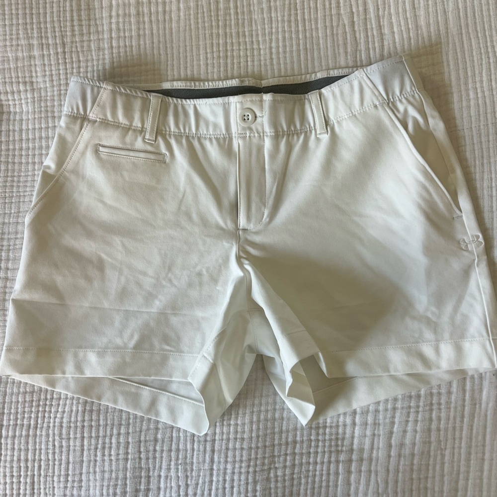 Under Armour Women's White Shorts